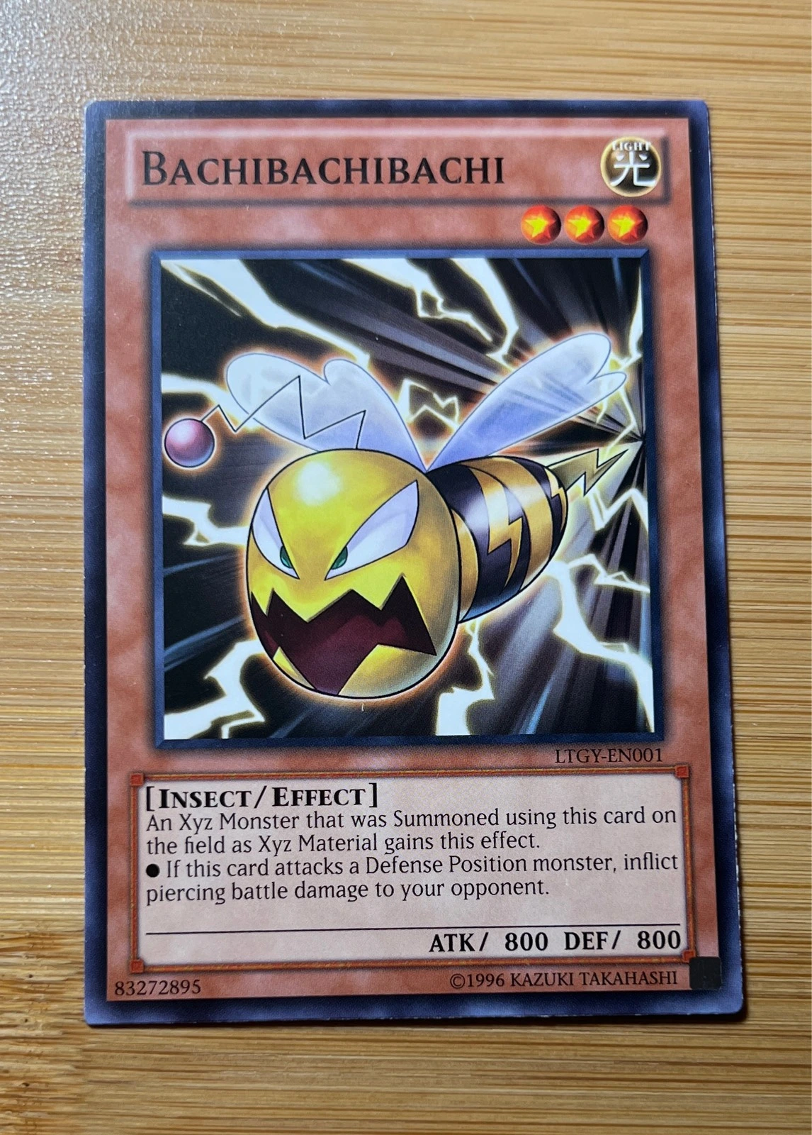 Bachibachibachi - Lord of the Tachyon Galaxy #LTGY-EN001
