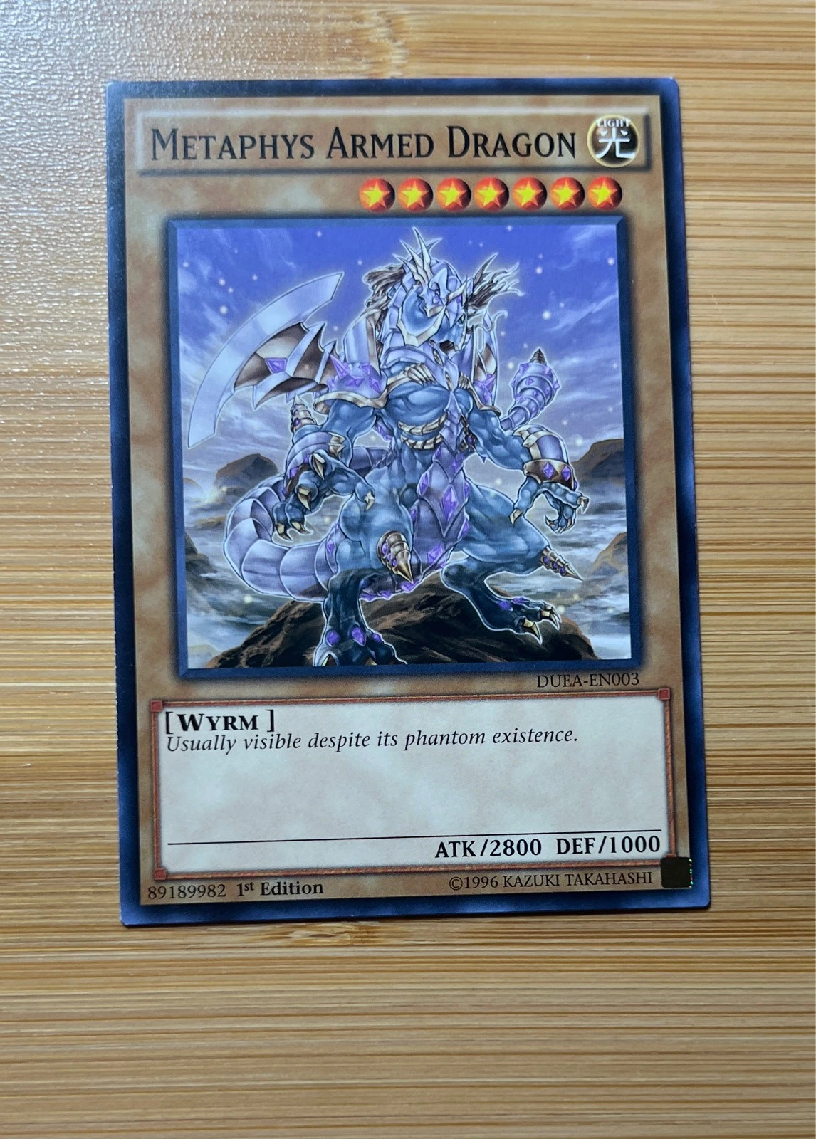 Metaphys Armed Dragon - Duelist Alliance #DUEA-EN003
