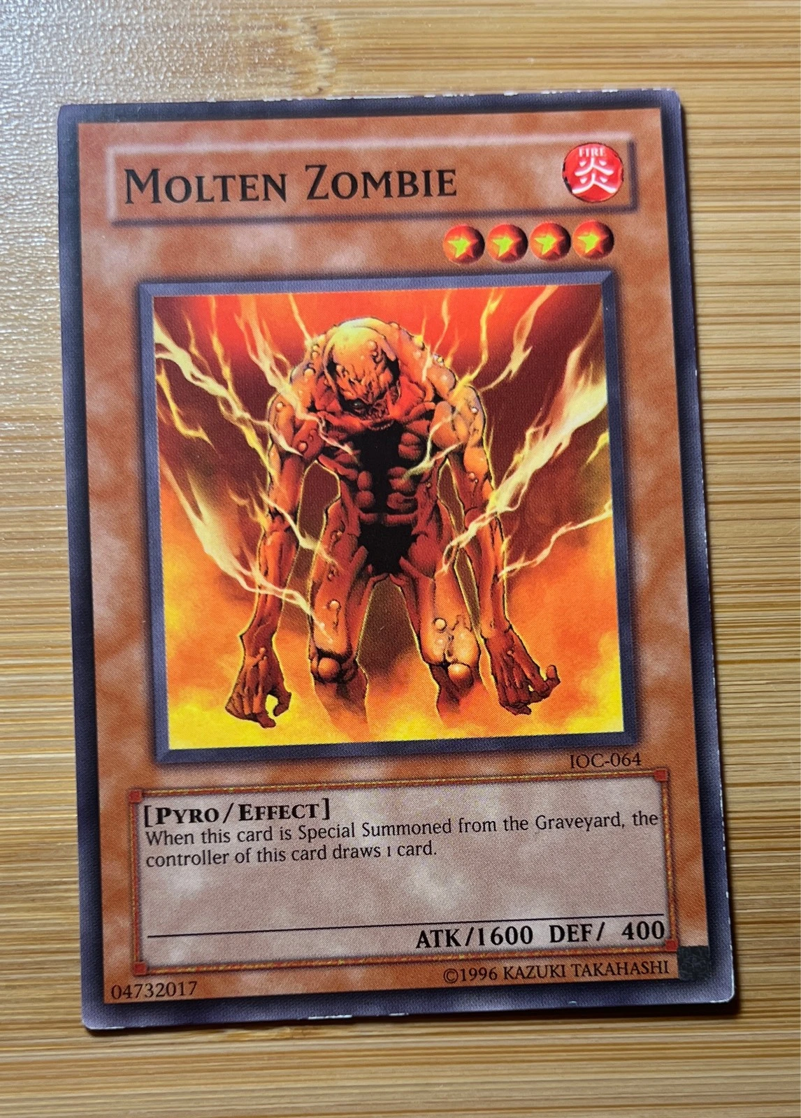 Molten Zombie - Invasion of Chaos #IOC-064