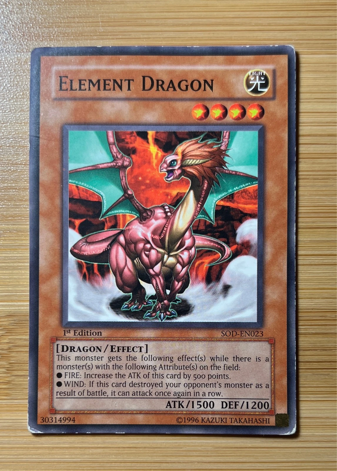 Element Dragon - Soul of the Duelist #SOD-EN023