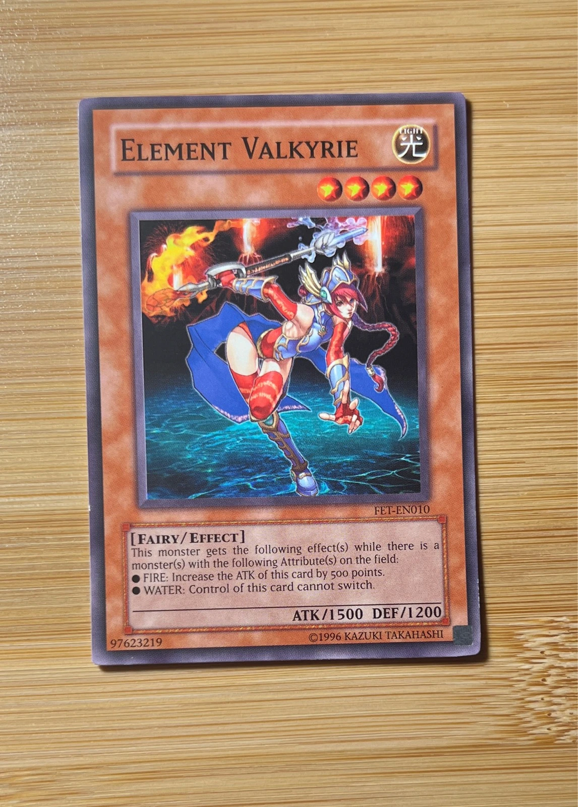Element Valkyrie - Flaming Eternity #FET-EN010