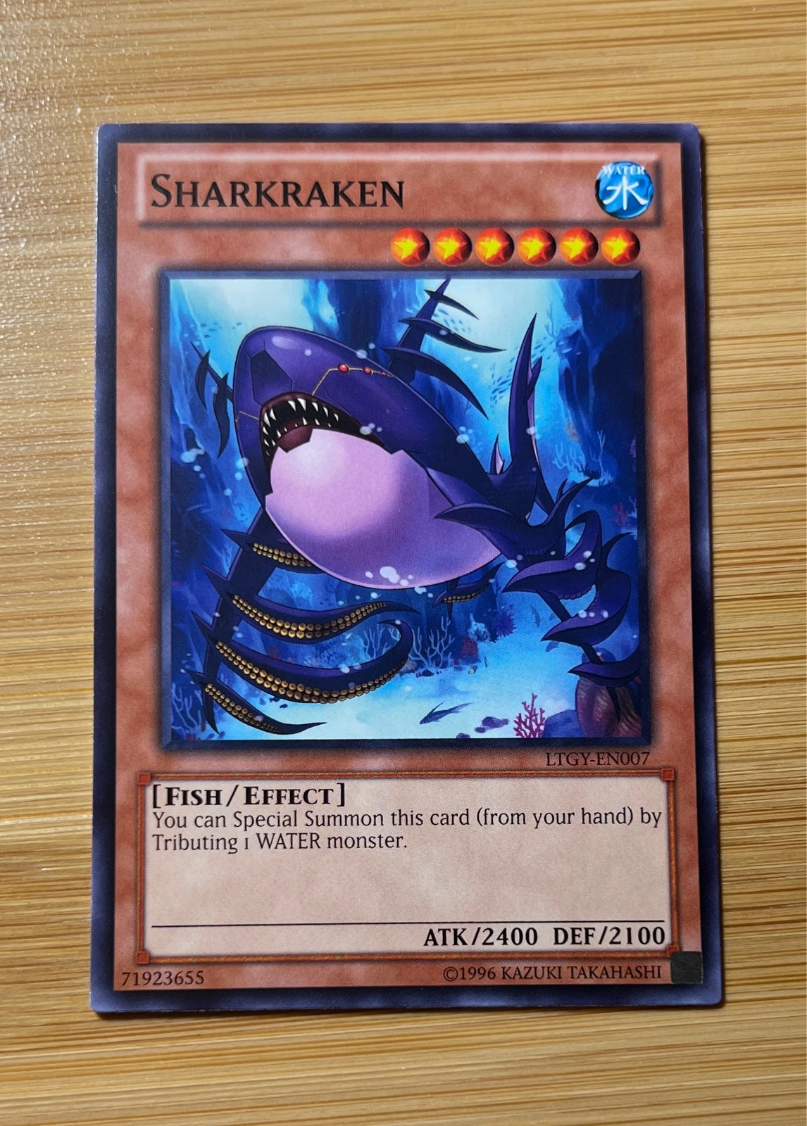 Sharkraken - Lord of the Tachyon Galaxy #LTGY-EN007