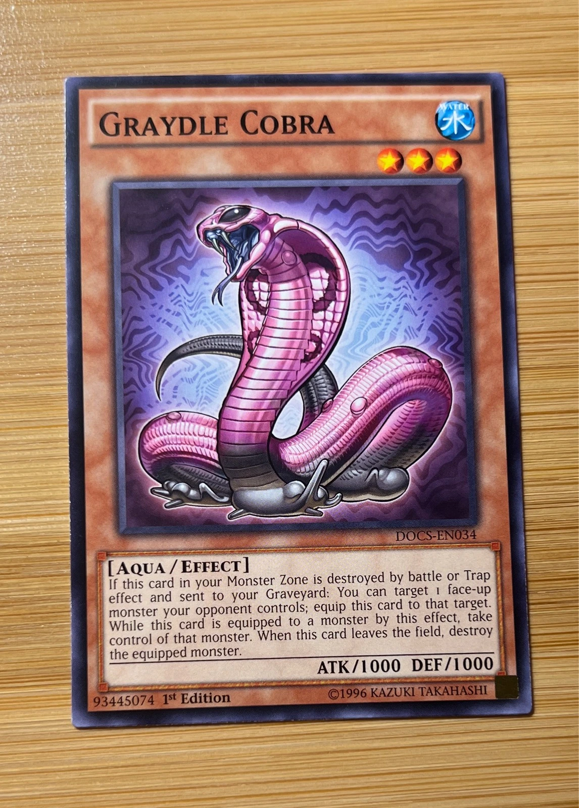 Graydle Cobra - Dimension of Chaos #DOCS-EN034