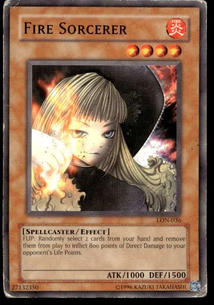 Fire Sorcerer - Labyrinth of Nightmare #LON-036