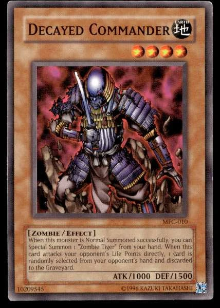 Decayed Commander - Magician's Force #MFC-010
