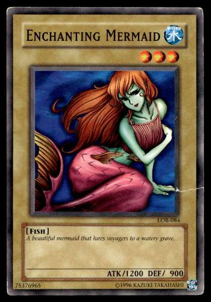 Enchanting Mermaid - Legend of Blue Eyes White Dragon #LOB-084
