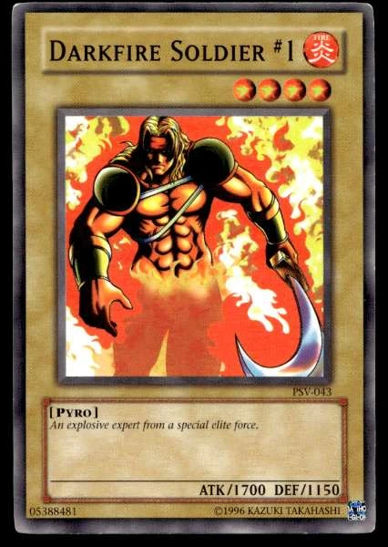 Darkfire Soldier #1 - Pharaoh's Servant #PSV-043