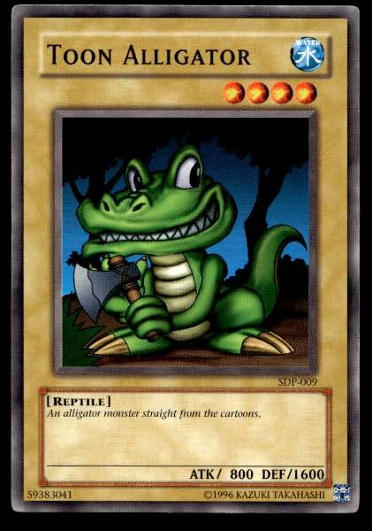 Toon Alligator - Starter Deck: Pegasus #SDP-009