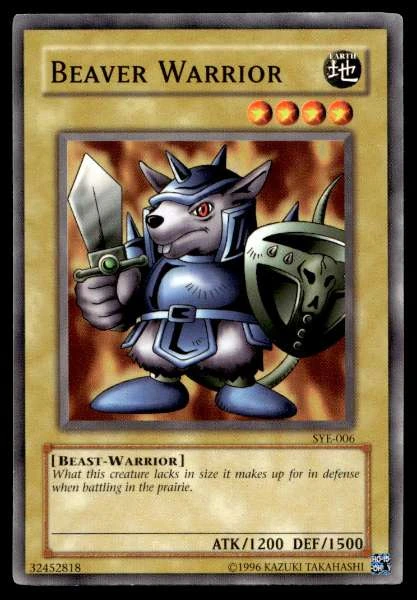 Beaver Warrior - Starter Deck: Yugi Evolution #SYE-006