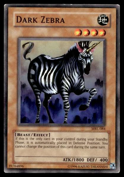 Dark Zebra - Magic Ruler #MRL-084