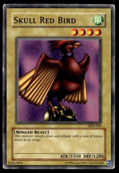 Skull Red Bird - Starter Deck: Kaiba #SDK-029
