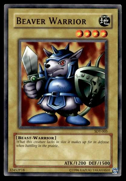 Beaver Warrior - Starter Deck: Yugi #SDY-005