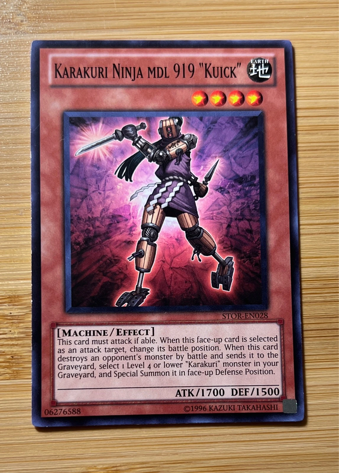 Karakuri Ninja mdl 919 "Kuick" - Storm of Ragnarok #STOR-EN028