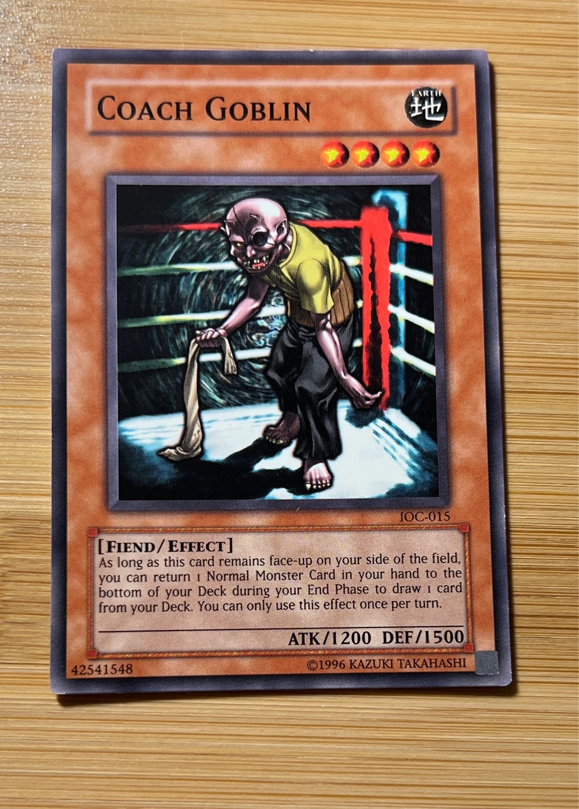 Coach Goblin - Invasion of Chaos #IOC-015