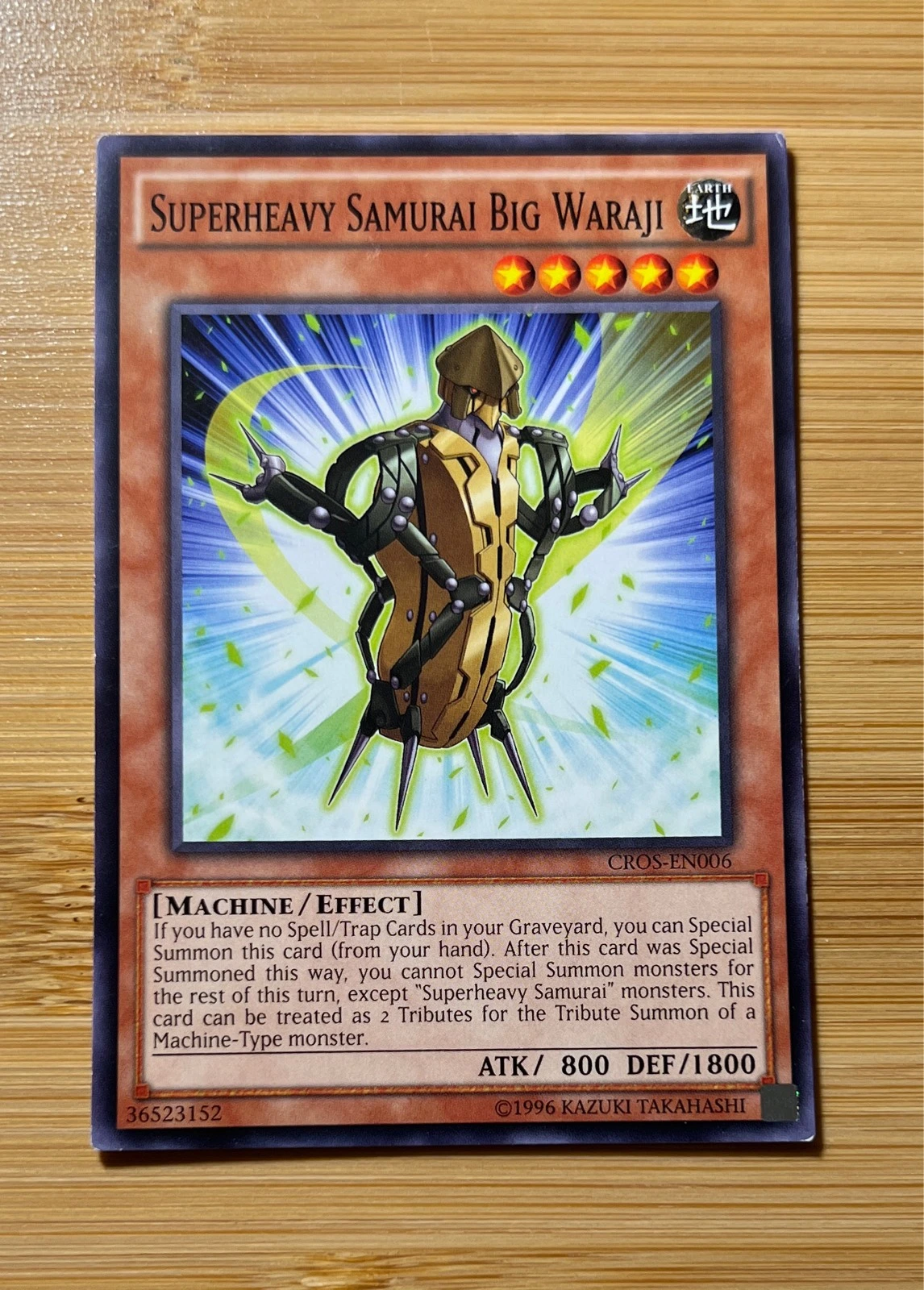 Superheavy Samurai Big Waraji - Crossed Souls #CROS-EN006