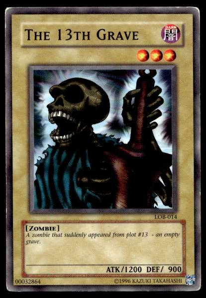 The 13th Grave - Legend of Blue Eyes White Dragon #LOB-014