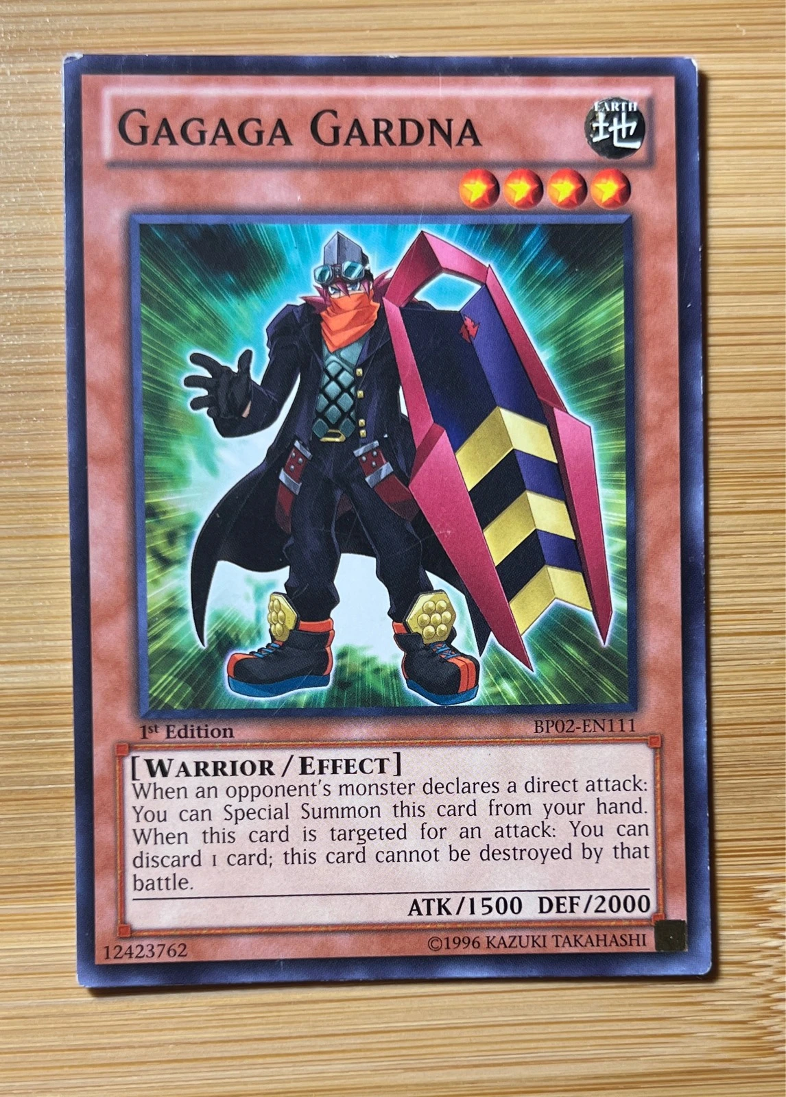 Gagaga Gardna - Battle Pack 2: War of the Giants #BP02-EN111