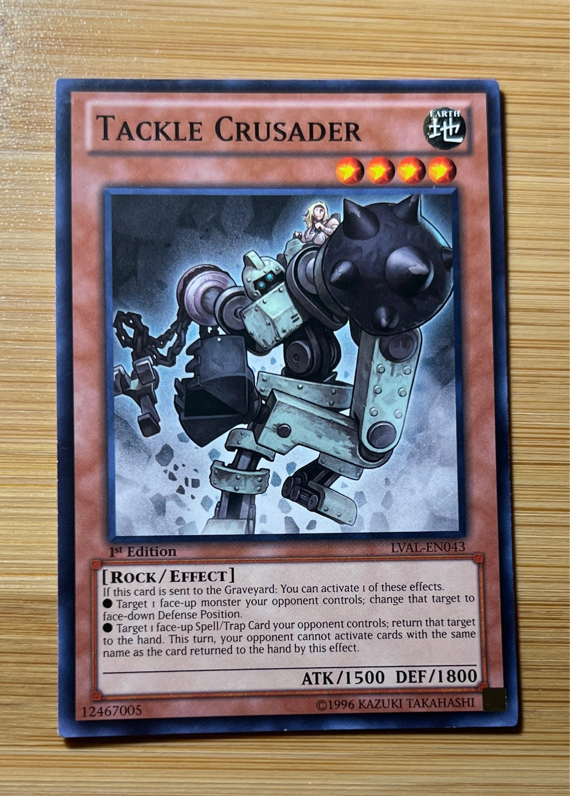 Tackle Crusader - Legacy of the Valiant #LVAL-EN043