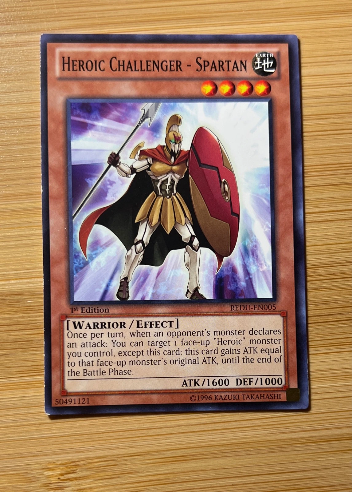 Heroic Challenger - Spartan #REDU-EN005