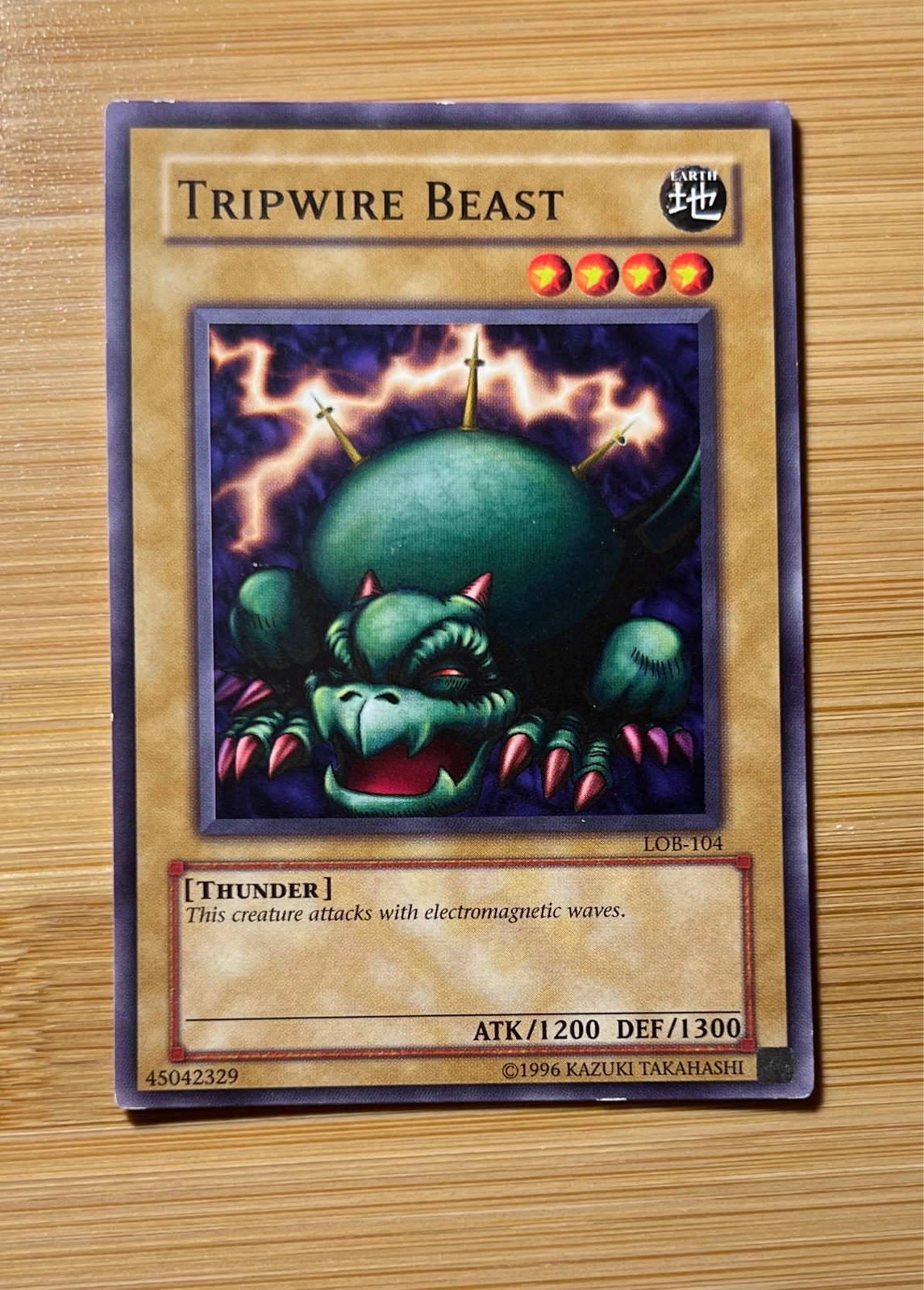 Tripwire Beast - Legend of Blue Eyes White Dragon #LOB-104