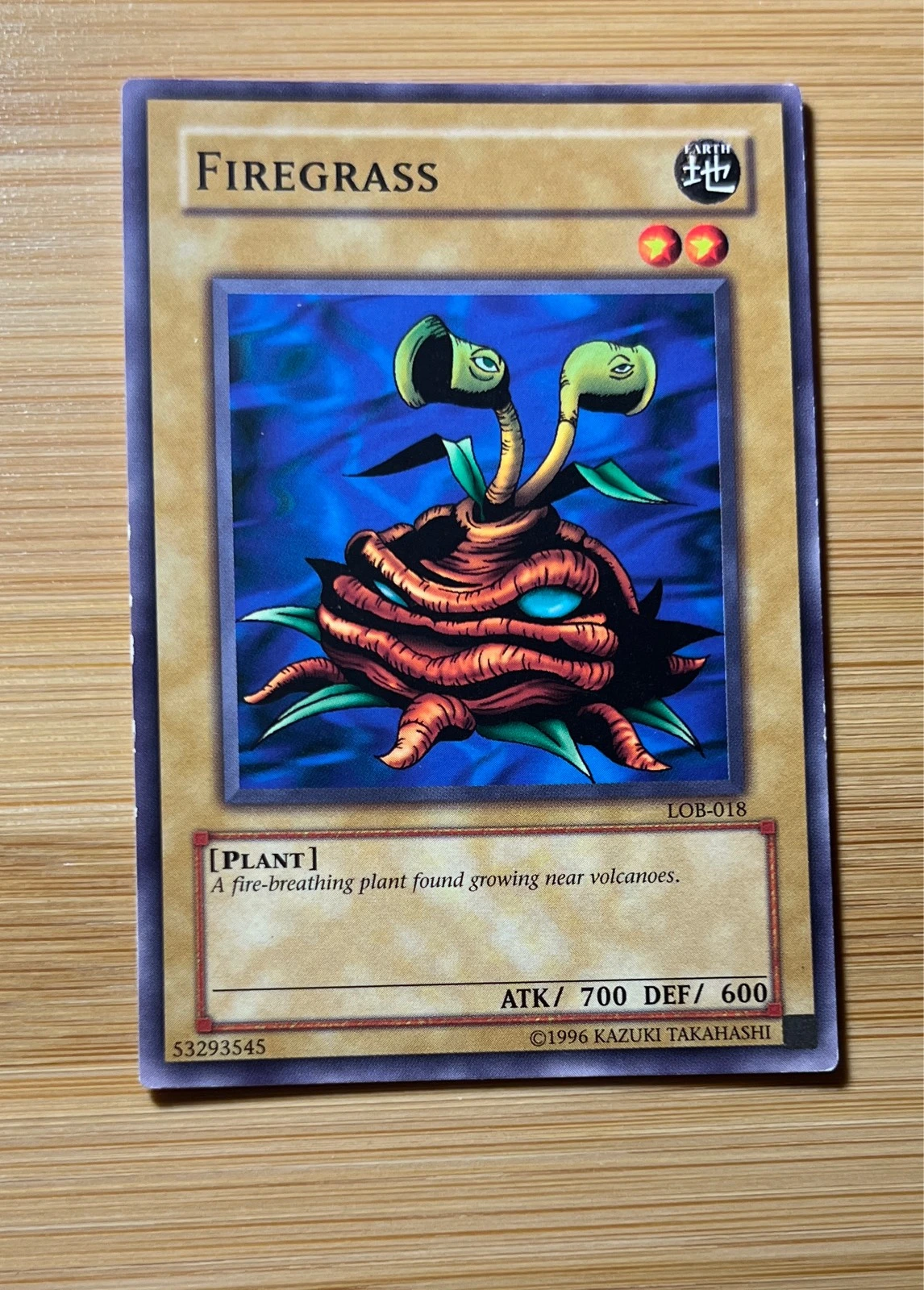 Firegrass - Legend of Blue Eyes White Dragon #LOB-018