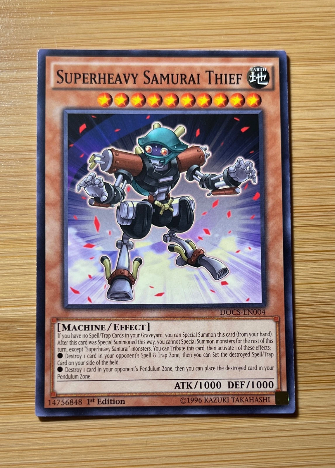 Superheavy Samurai Thief - Dimension of Chaos #DOCS-EN004
