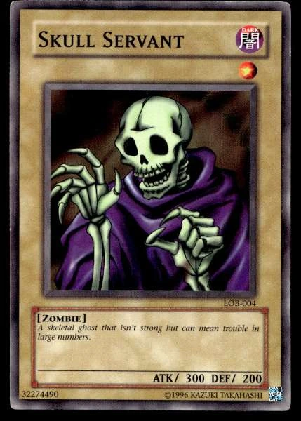 Skull Servant - Legend of Blue Eyes White Dragon #LOB-004