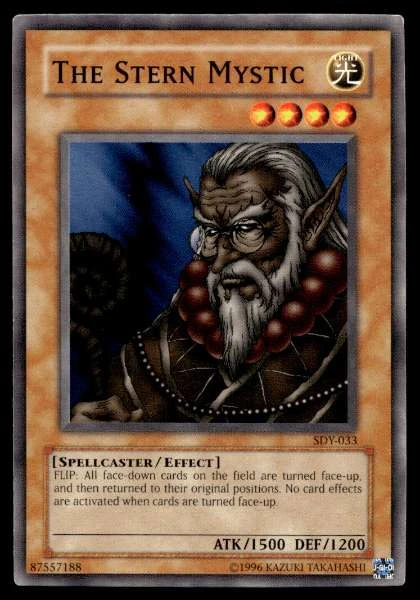 The Stern Mystic - Starter Deck: Yugi #SDY-033