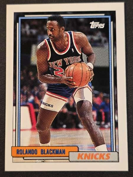 Rolando Blackman - 1992-93 Topps #355