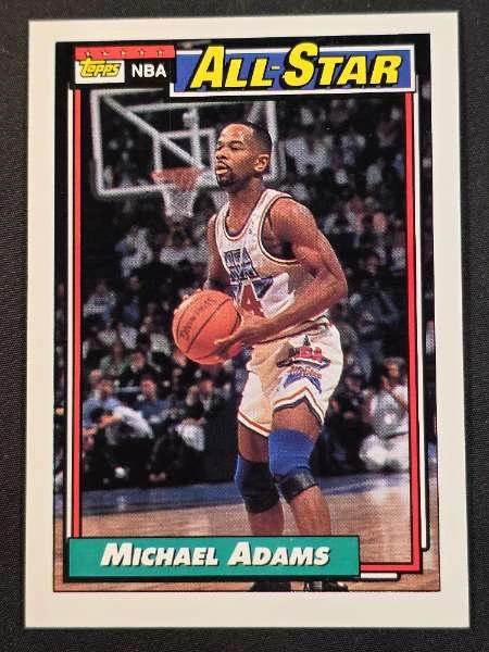 Michael Adams - 1992-93 Topps #114