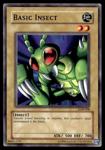Basic Insect - Legend of Blue Eyes White Dragon #LOB-008