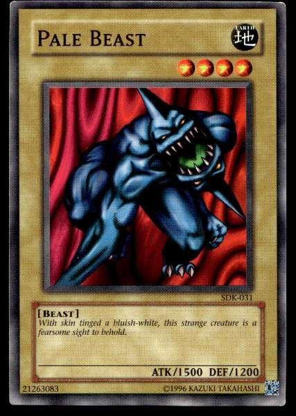Pale Beast - Starter Deck: Kaiba #SDK-031