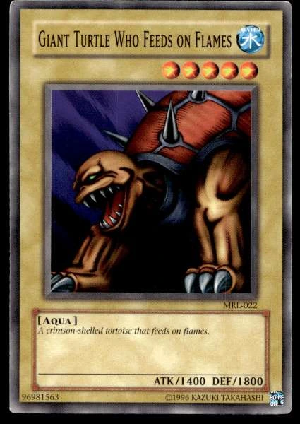 Giant Turtle Who Feeds on Flames - Magic Ruler #MRL-022