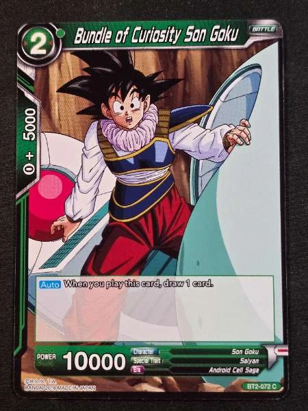 Bundle of Curiosity Son Goku - Union Force #BT2-072