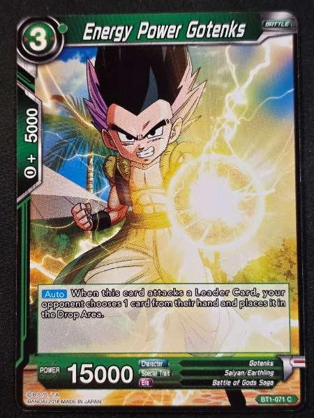 Energy Power Gotenks - Galactic Battle #BT1-071
