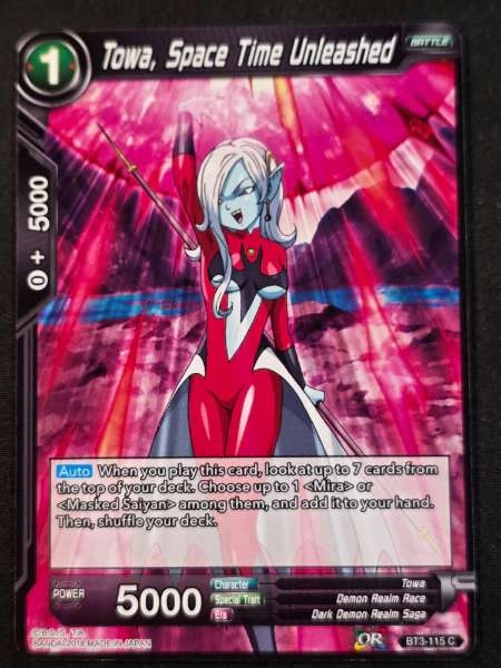 Towa, Space Time Unleashed - Cross Worlds #BT3-115