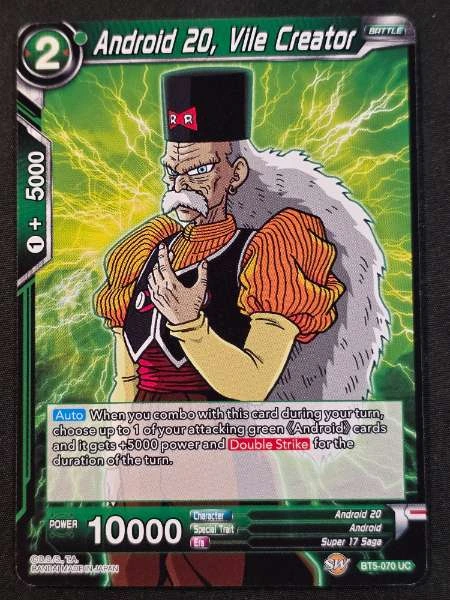 Android 20, Vile Creator - Miraculous Revival #BT5-070