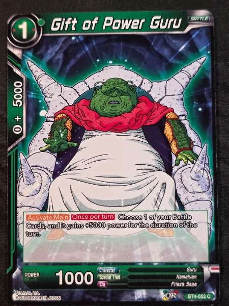 Gift of Power Guru - Colossal Warfare #BT4-052