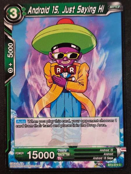 Android 15, Just Saying Hi - Cross Worlds #BT3-074