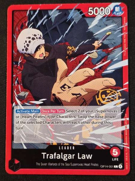 Trafalgar Law - The Azure Sea's Seven #OP14-001