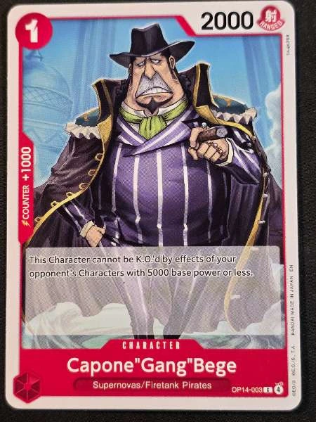 Capone"Gang"Bege - The Azure Sea's Seven #OP14-003
