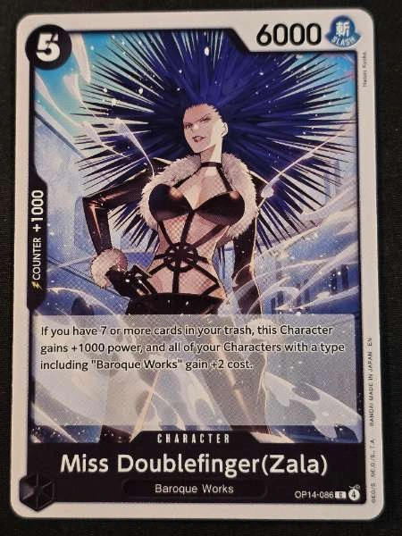 Miss Doublefinger(Zala) - The Azure Sea's Seven #OP14-086