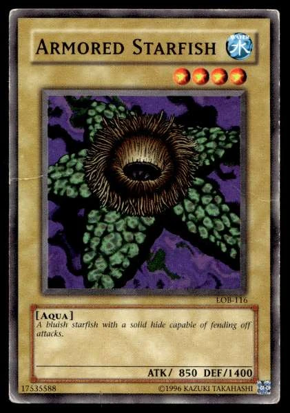 Armored Starfish - Legend of Blue Eyes White Dragon #LOB-116