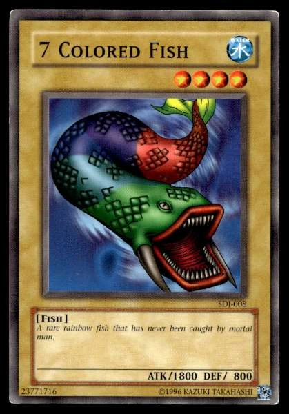 7 Colored Fish - Starter Deck: Joey #SDJ-008