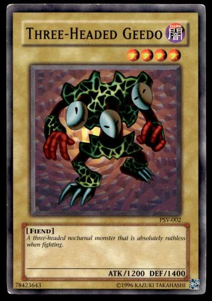 Three-Headed Geedo - Pharaoh's Servant #PSV-002