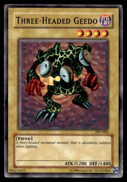 Three-Headed Geedo - Pharaoh's Servant #PSV-002