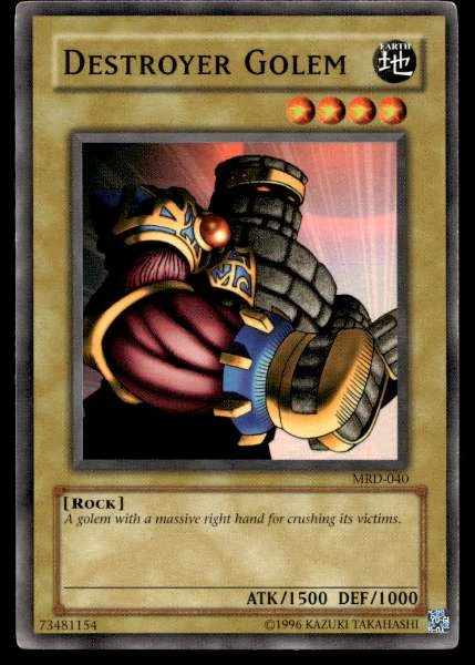 Destroyer Golem - Metal Raiders #MRD-040
