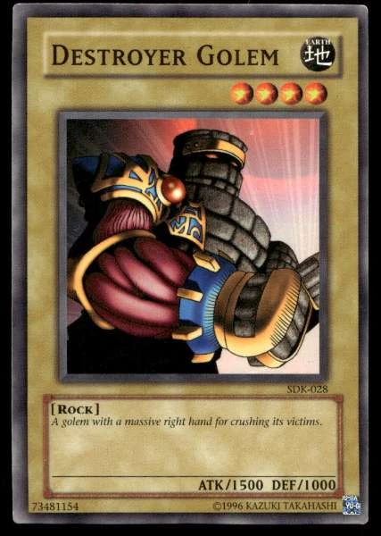 Destroyer Golem - Starter Deck: Kaiba #SDK-028