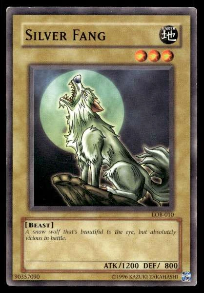 Silver Fang - Legend of Blue Eyes White Dragon #LOB-010