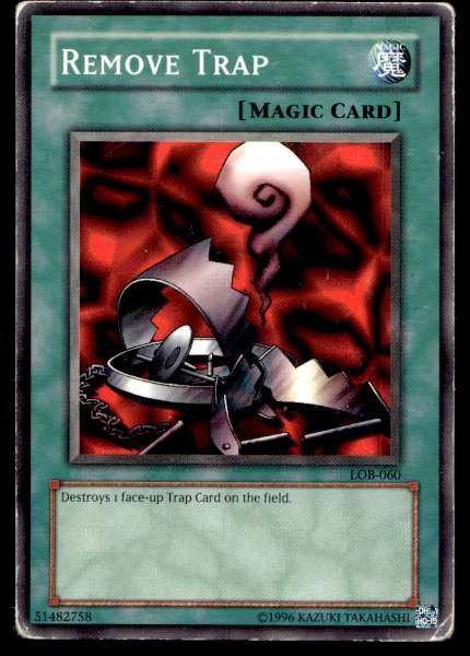 Remove Trap - Legend of Blue Eyes White Dragon #LOB-060